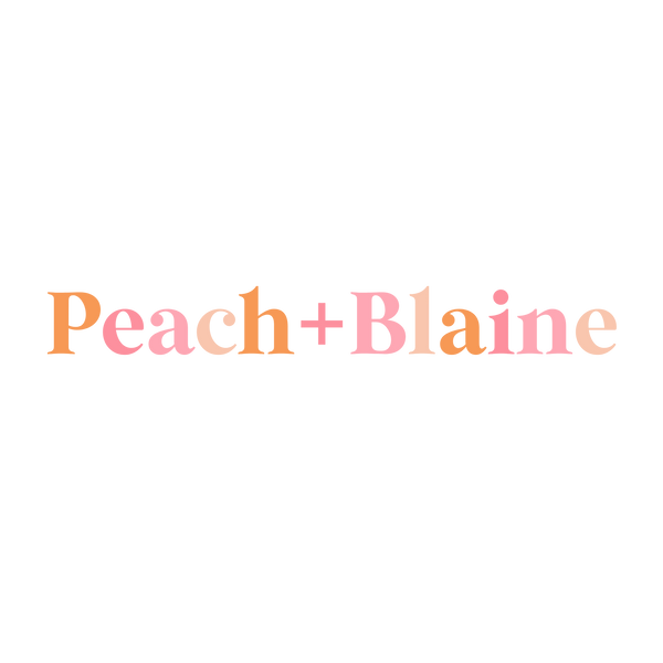 Peach+Blaine